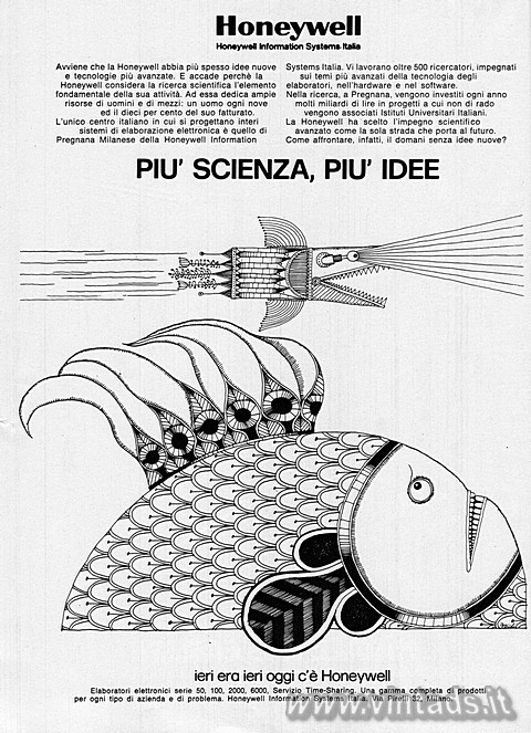 PIU' SCIENZA, PIU' IDEE
Honeywell
Honeywell Information Systems Italia