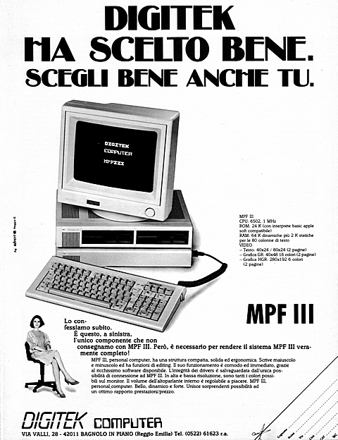 3232x4202 JPG DIGITEK HA SCELTO BENE.
SCEGLI BENE ANCHE TU
Lo confessiamo subito.
E' q