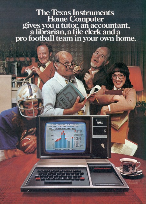 The Texas Instruments Home Computer gives you a tutor, an accountant, a libraria