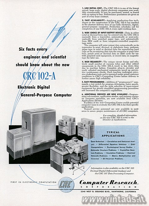 Six facts every engineer and scientist should know about the new CRC102-A Electr