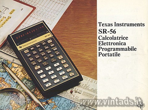 Texas Instruments
SR-56
Calcolatrice
Elettronic