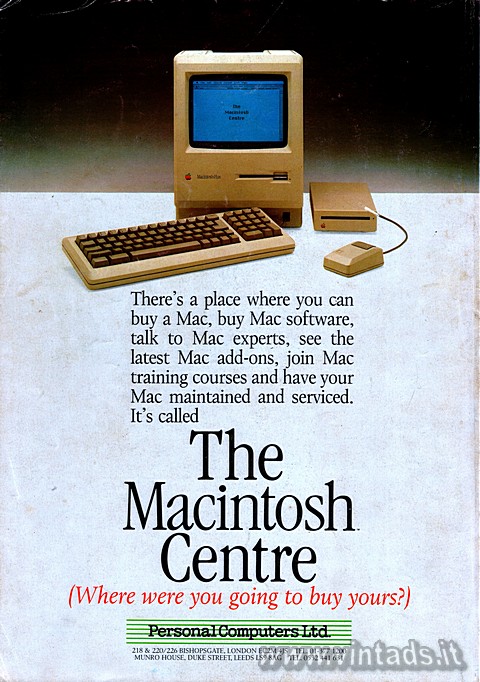 There's a place where you can buy a Mac, buy Mac software, talk to Mac exper